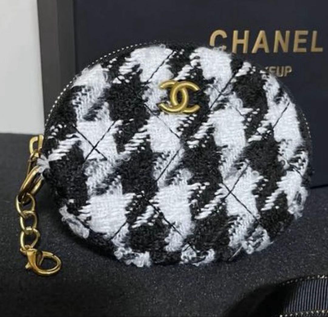 CHANELシャネルスマホショルダーパース付きレディースココマーク人気