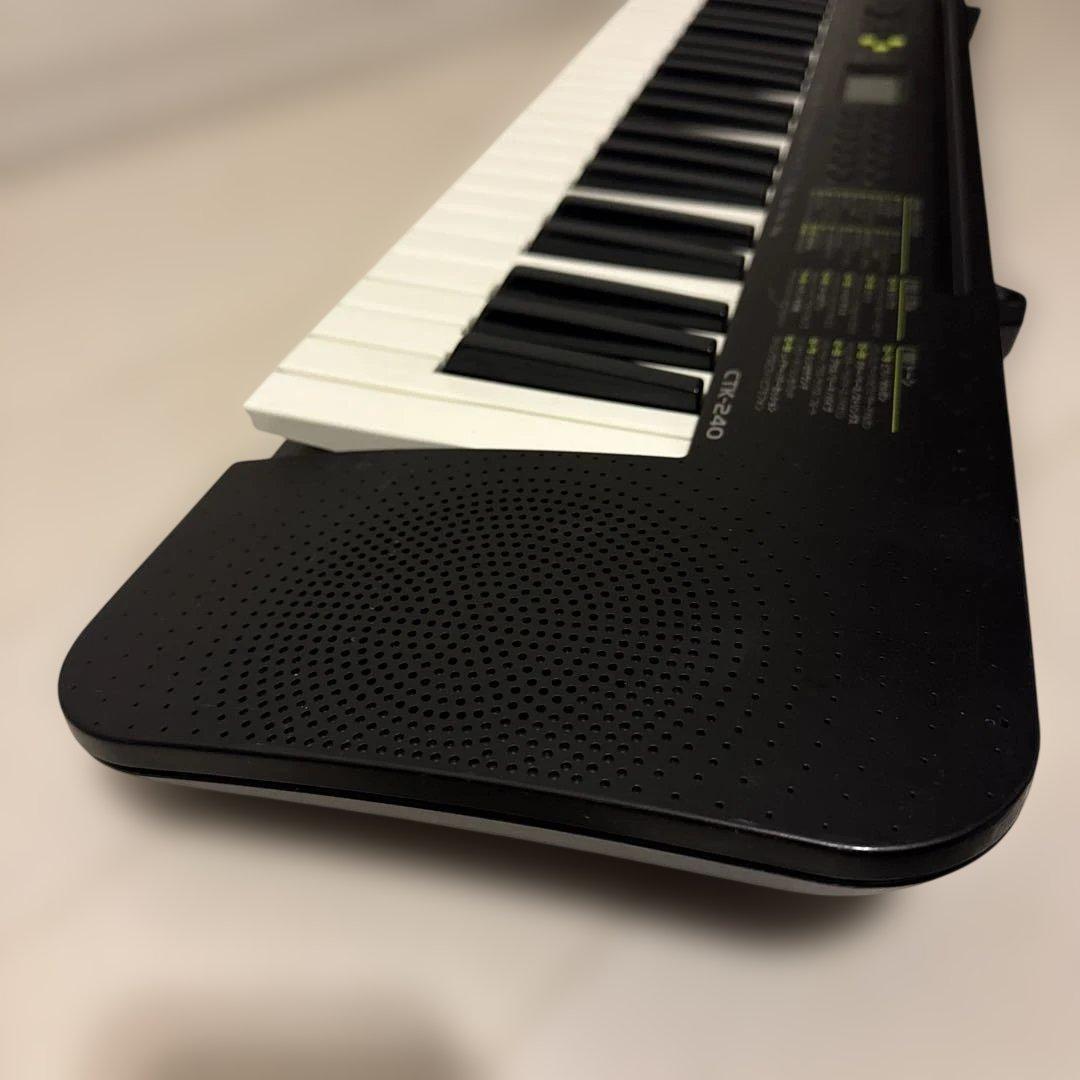 【良品】CASIO CTK-240キーボード 50音色 100リズム　動作確認済