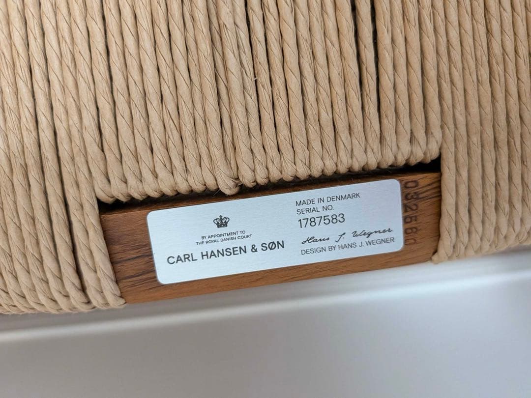 【極美品廃盤】Yチェア CH24 チーク材 オイル仕上げ SH45 4脚セット