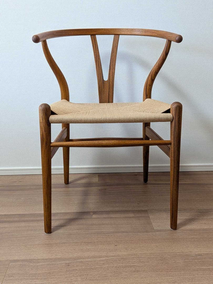 【極美品廃盤】Yチェア CH24 チーク材 オイル仕上げ SH45 4脚セット