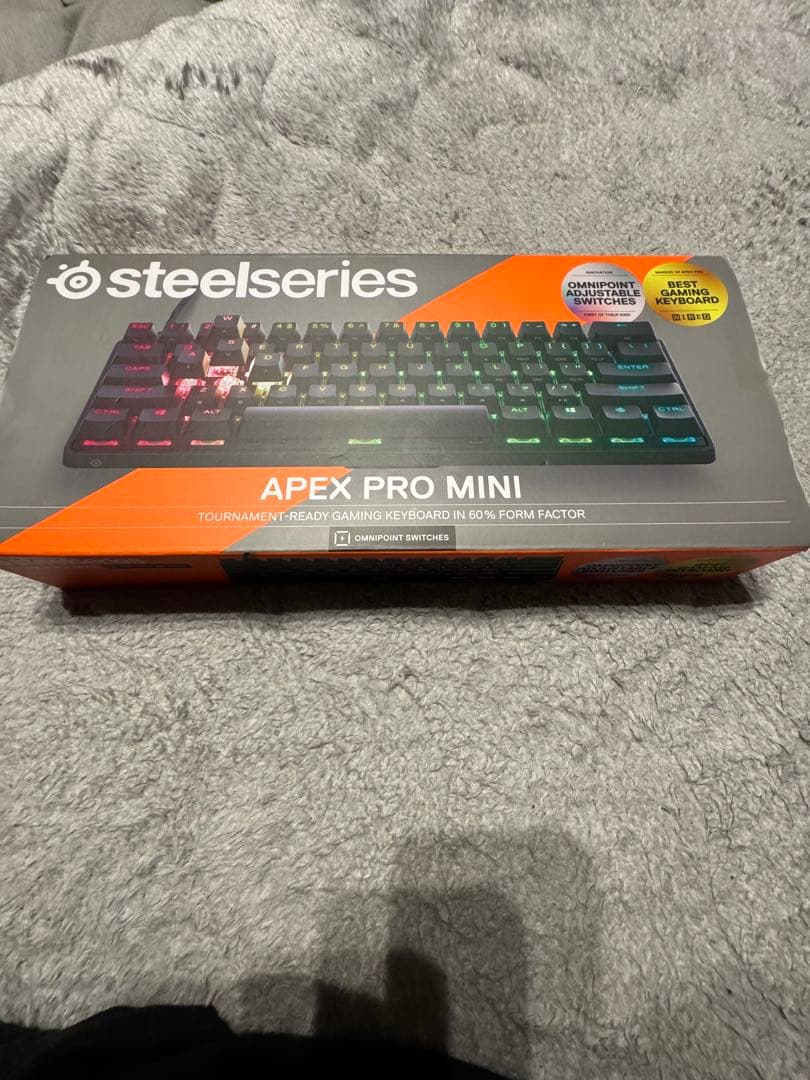 数回使用SteelSeries Apex Pro Mini