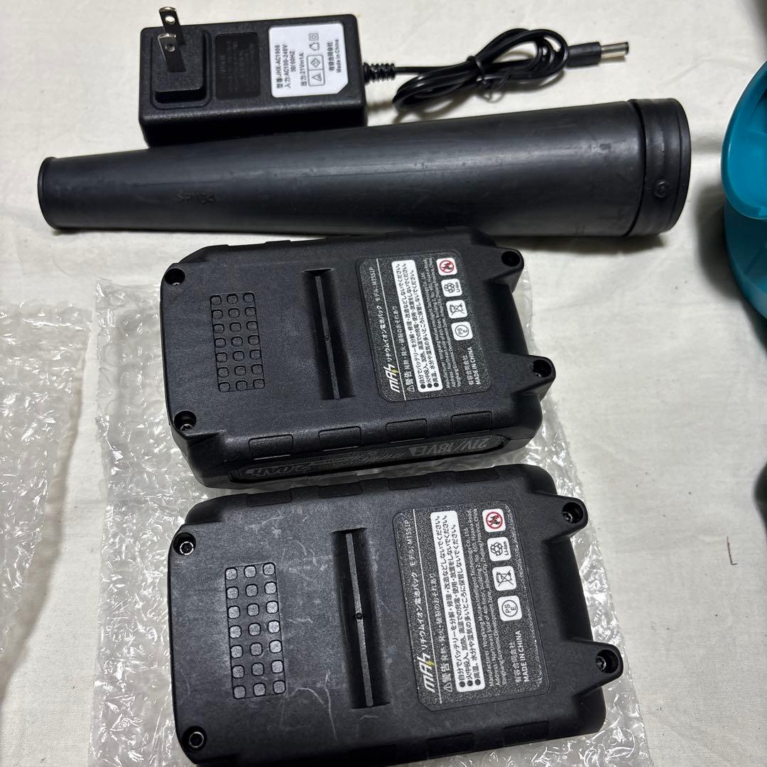 ブロワー 強力 充電式ブロワー 6速調整 バッテリ一2個搭載 LED電池残量表示