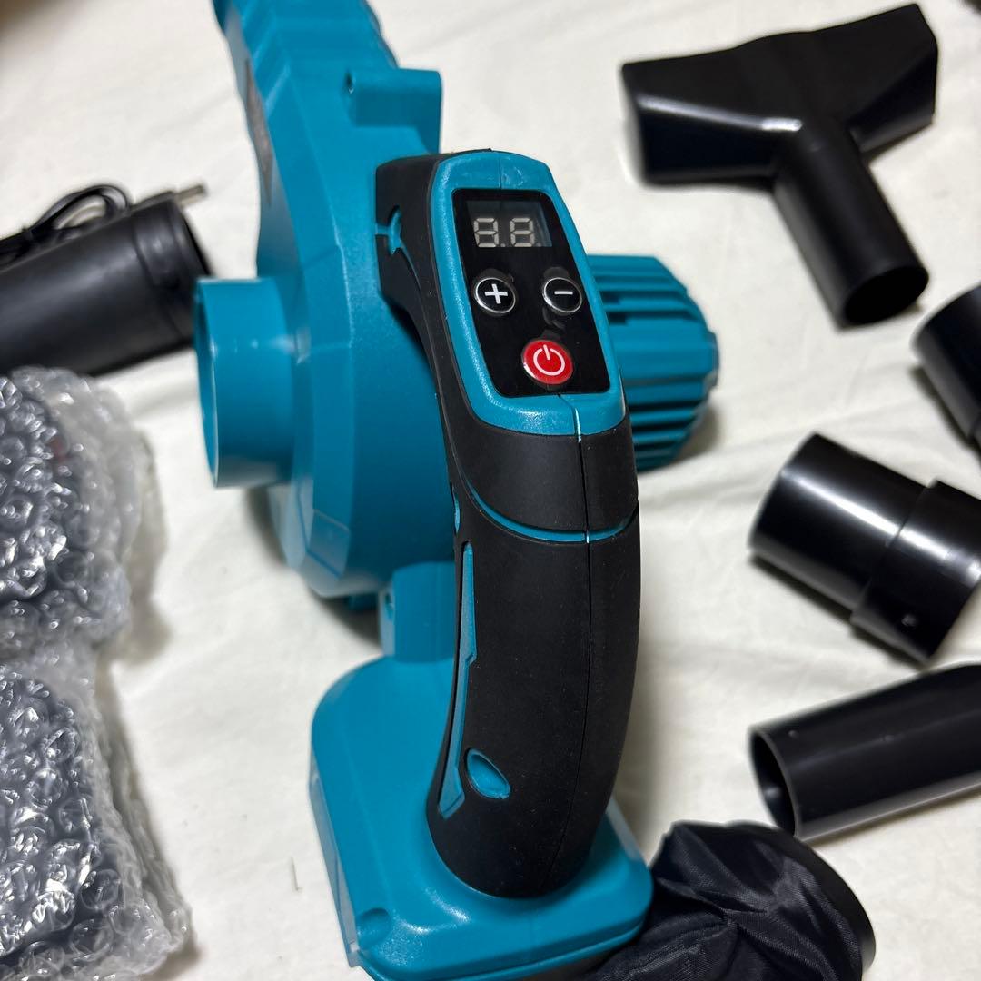 ブロワー 強力 充電式ブロワー 6速調整 バッテリ一2個搭載 LED電池残量表示