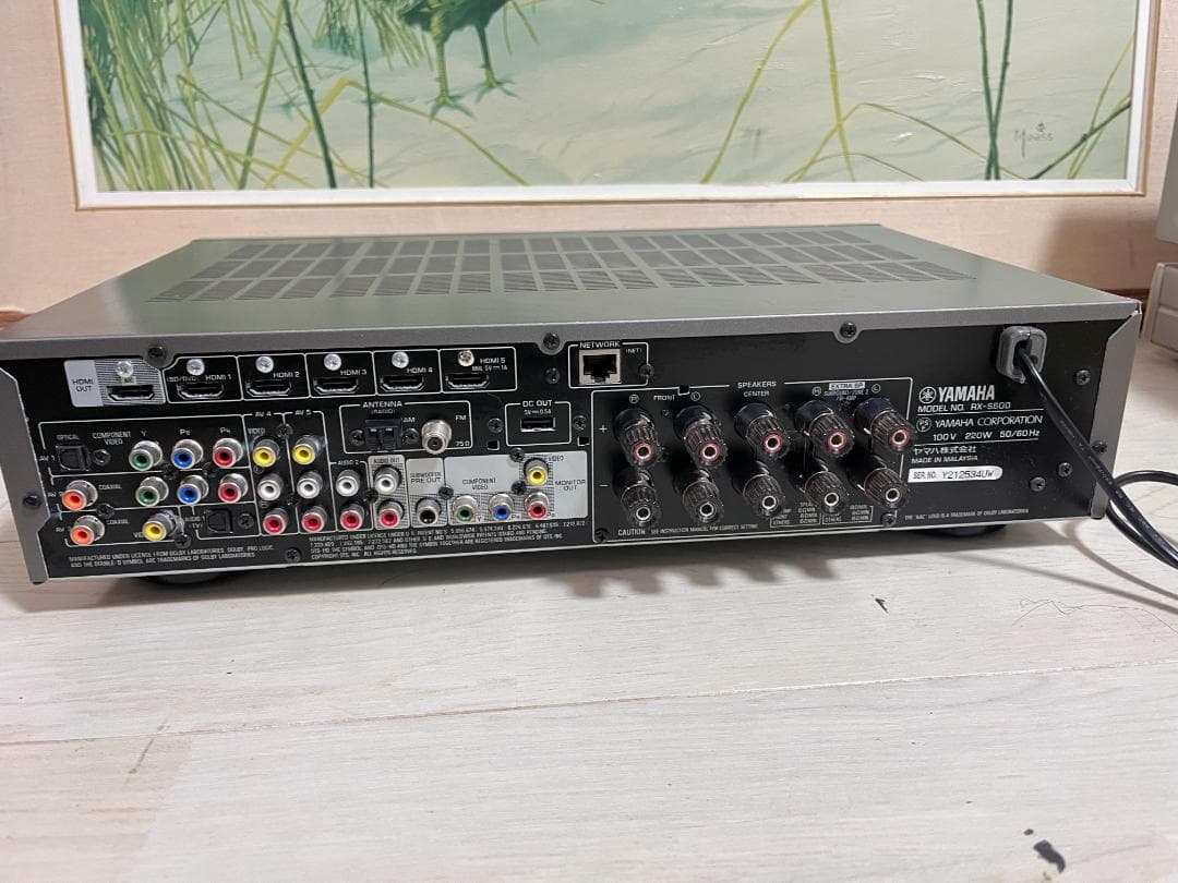 M*Ⅱ様 YAMAHA RX-S600