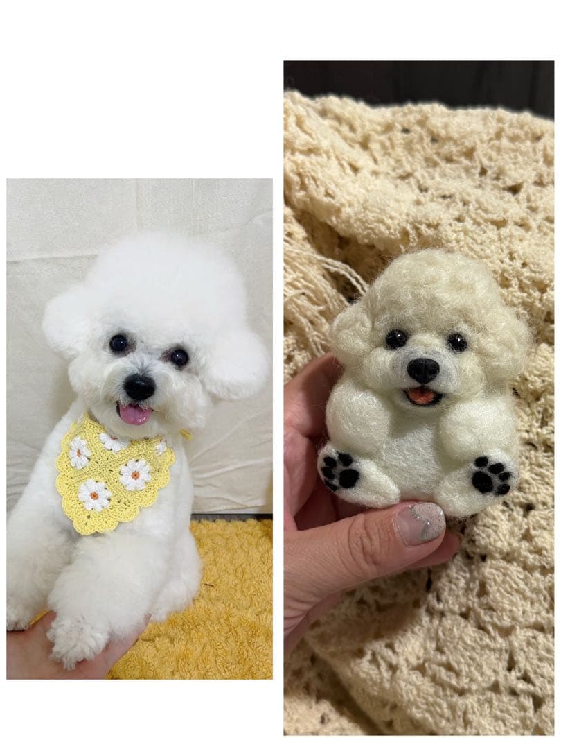 まんまるあにまるず　うちの子オーダー　羊毛フェルト　ペット