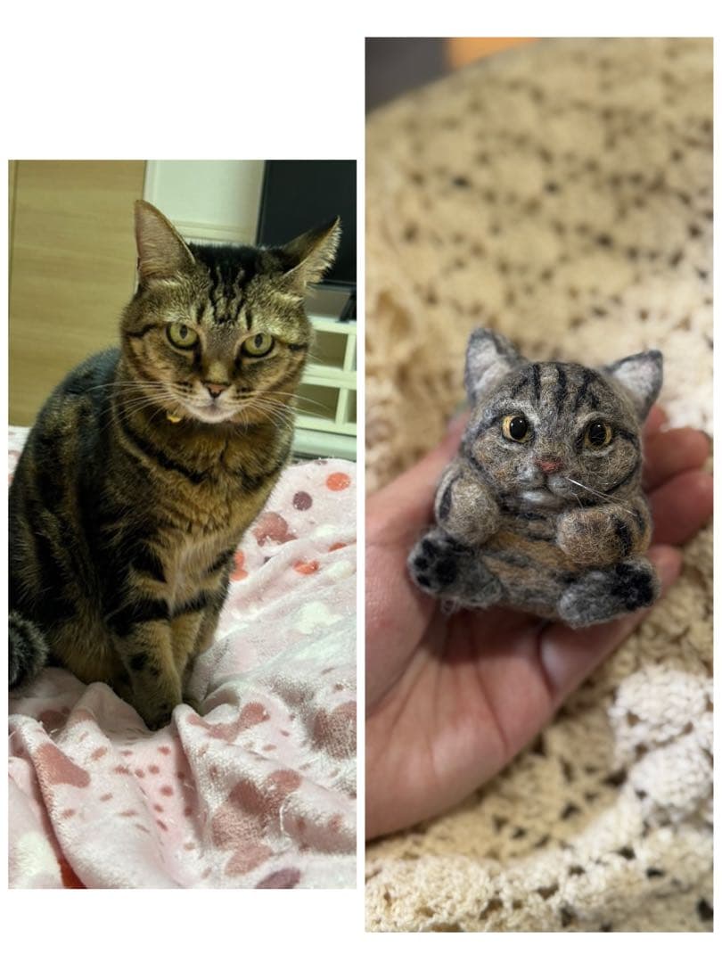 まんまるあにまるず　うちの子オーダー　羊毛フェルト　ペット