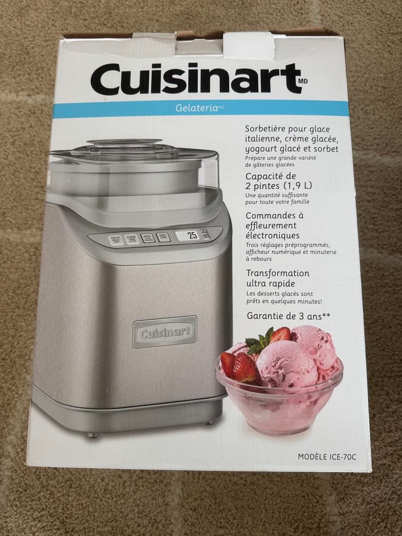 Cuisinart アイスクリームメーカー ICE-70C