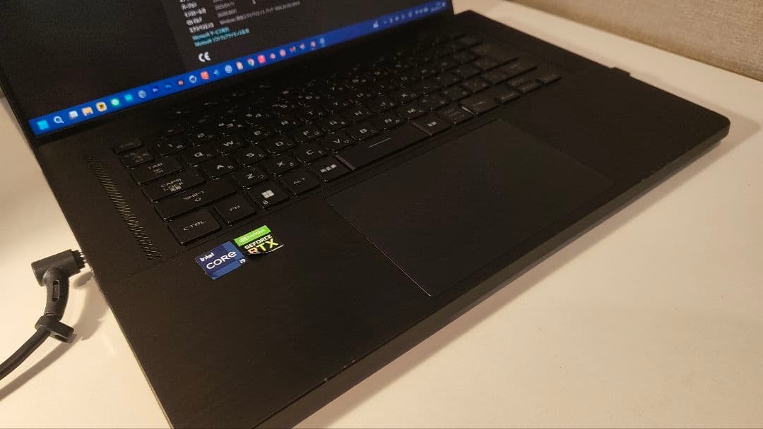 ASUS ROG Zephyrus ゲーミングノート M16 GU603ZW