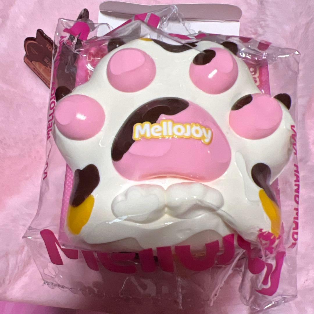 Mellojoy スクイーズ　癒しの猫爪　ミケ