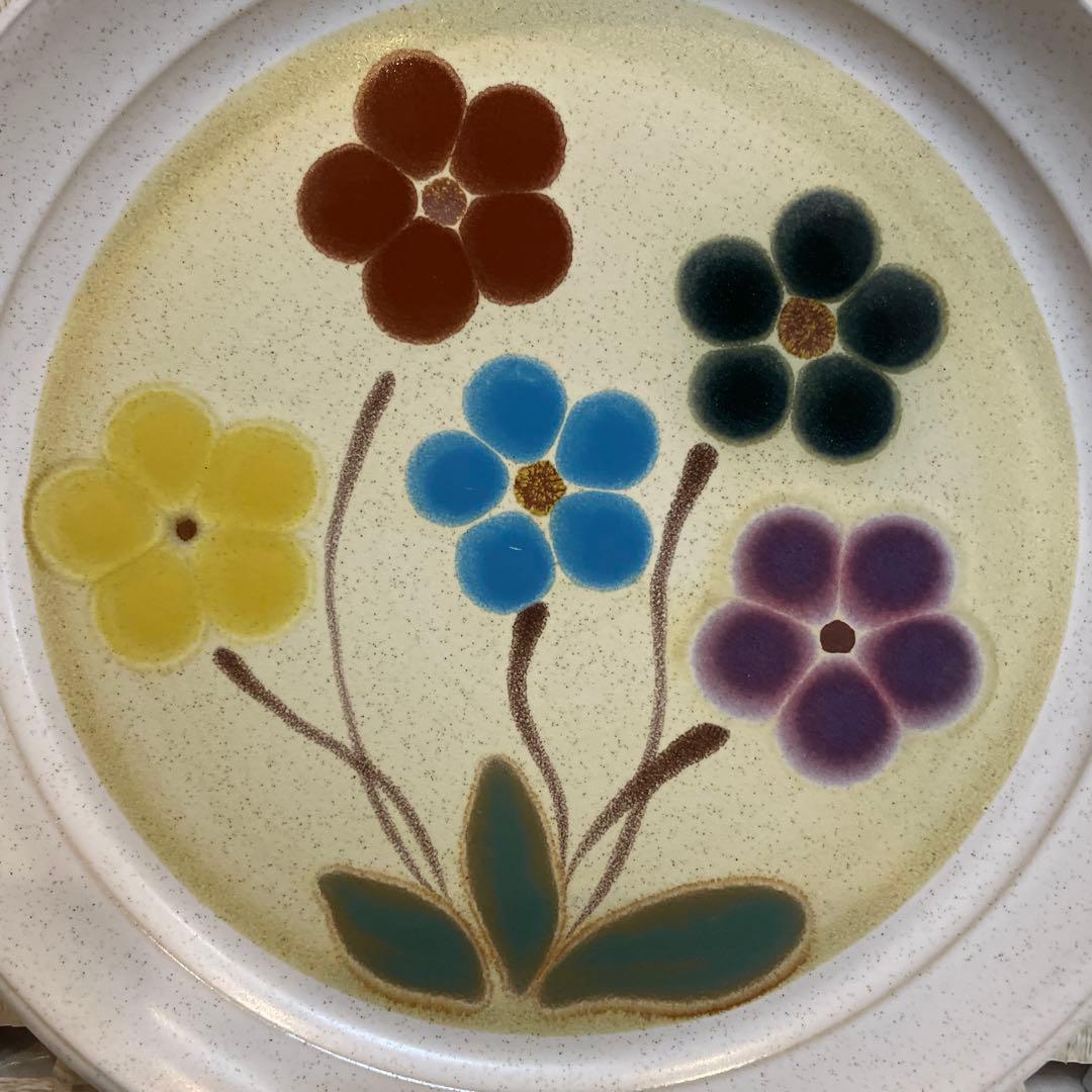 ビンテージ オールドノリタケ フォークストーン　ハッピータイム 中皿 20㎝４枚