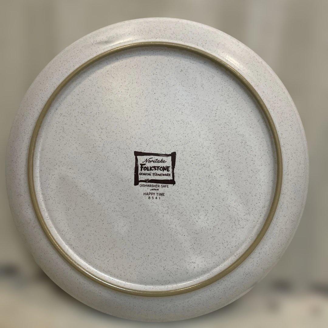 ビンテージ オールドノリタケ フォークストーン　ハッピータイム 中皿 20㎝４枚