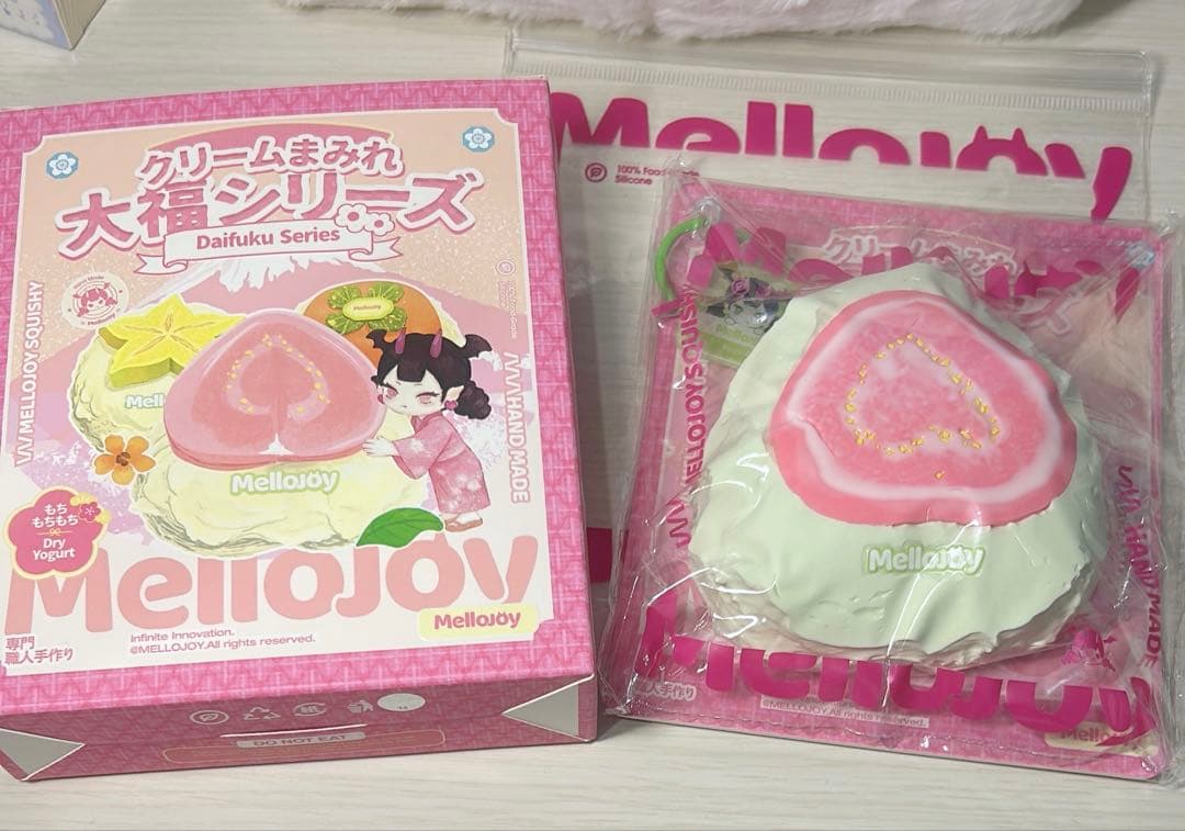 【新品未使用】メロジョイ スクイーズ 大福 グァバ Mellojoy