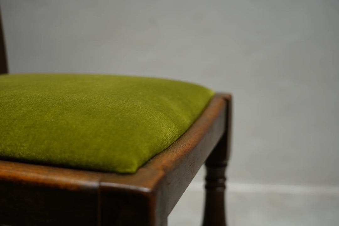 イギリスアンティーク　ダイニングチェア1930年代 オーク材　椅子