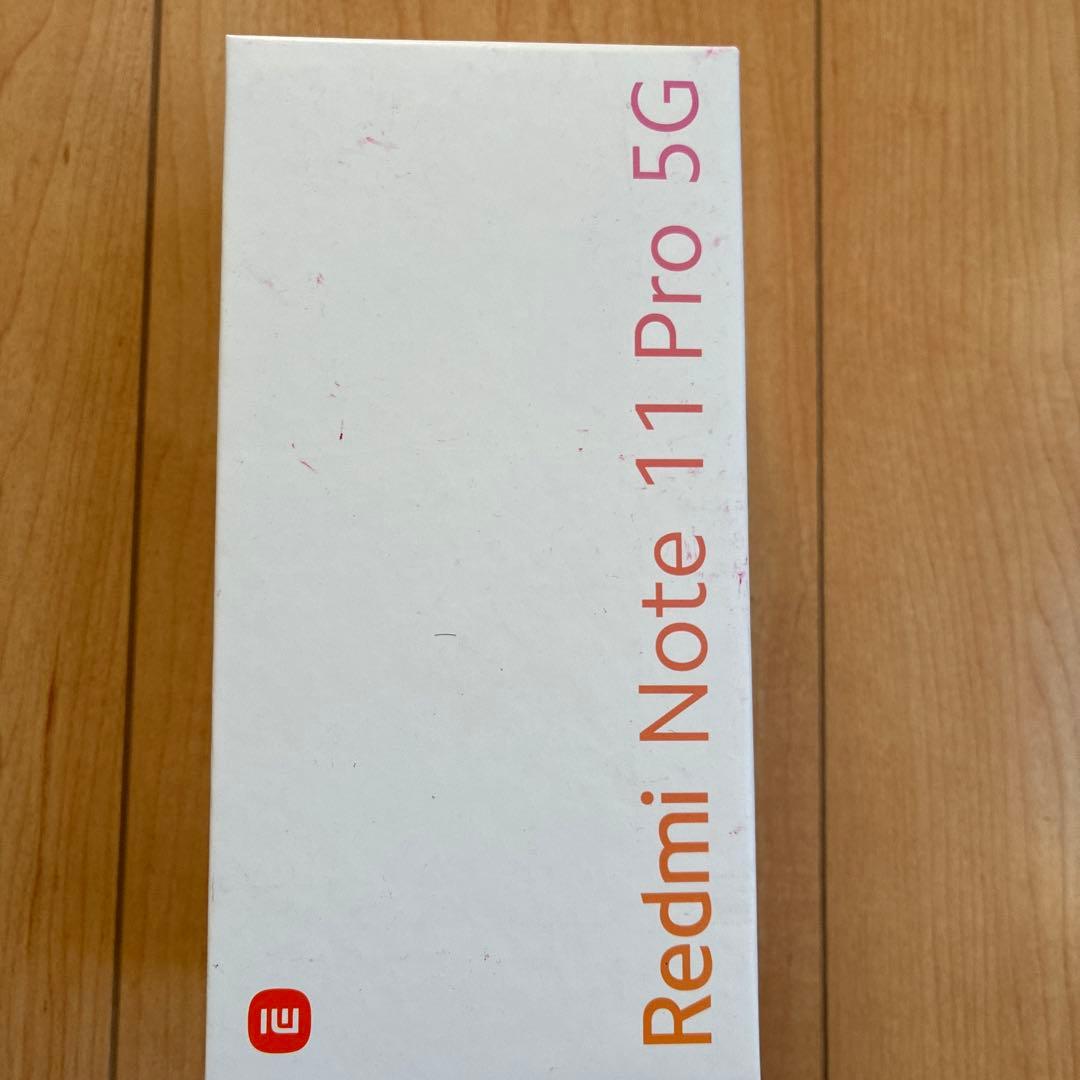 【本日限定！】Xiaomi RedmiNote11Pro5gSIMフリー充電器付