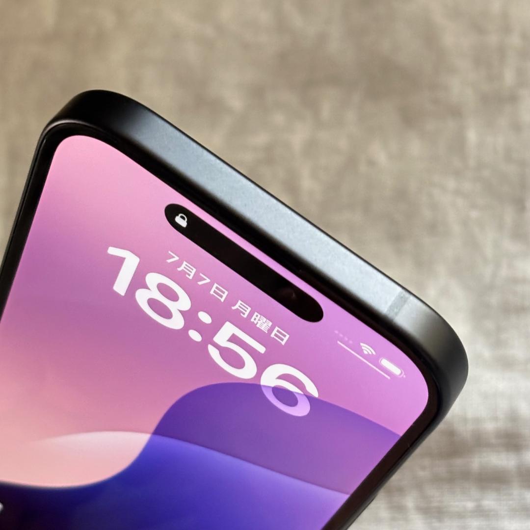 iPhone15 128GB ブラック SIMフリー バッテリー100％ 保証有