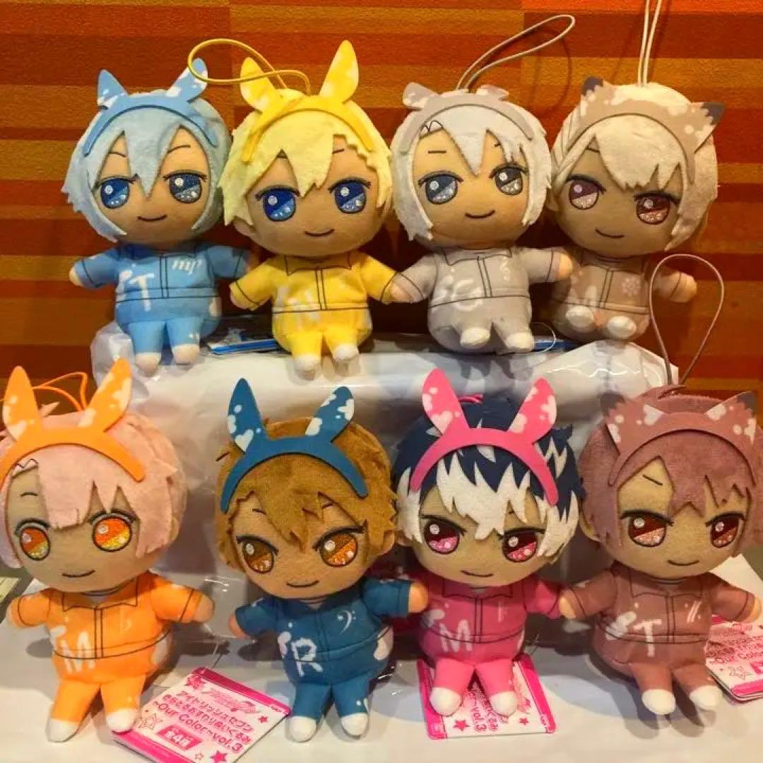 即購入可 アイナナ きらどるおすわりぬいぐるみ Our Color 全８種セット