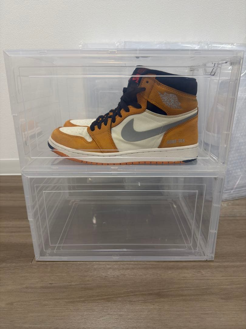 スニーカーケース、シューズボックス、透明、10個セット