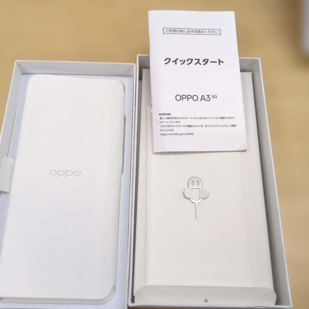 OPPO A3 5G　A402OP Y!mobile ブラック