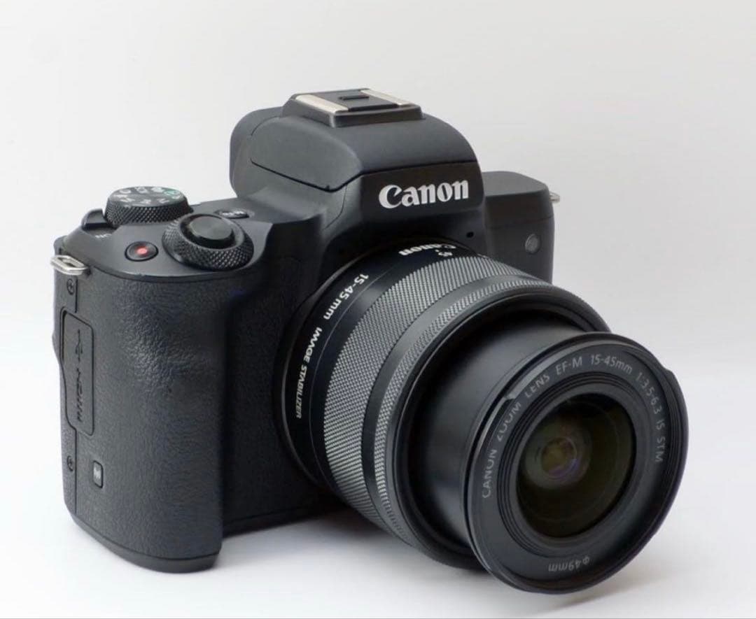 ★Canon EOS kiss M★美品●Wi-Fi搭載●初心者に超おすすめ