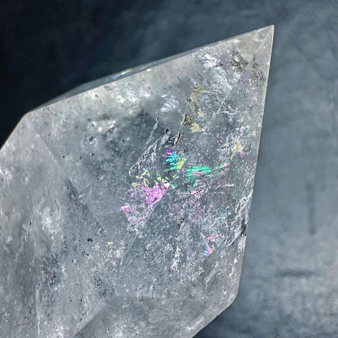 高品質❗️浄化 超強いパワーアゼツライト☆レインボーヒマラヤクラスターA1499