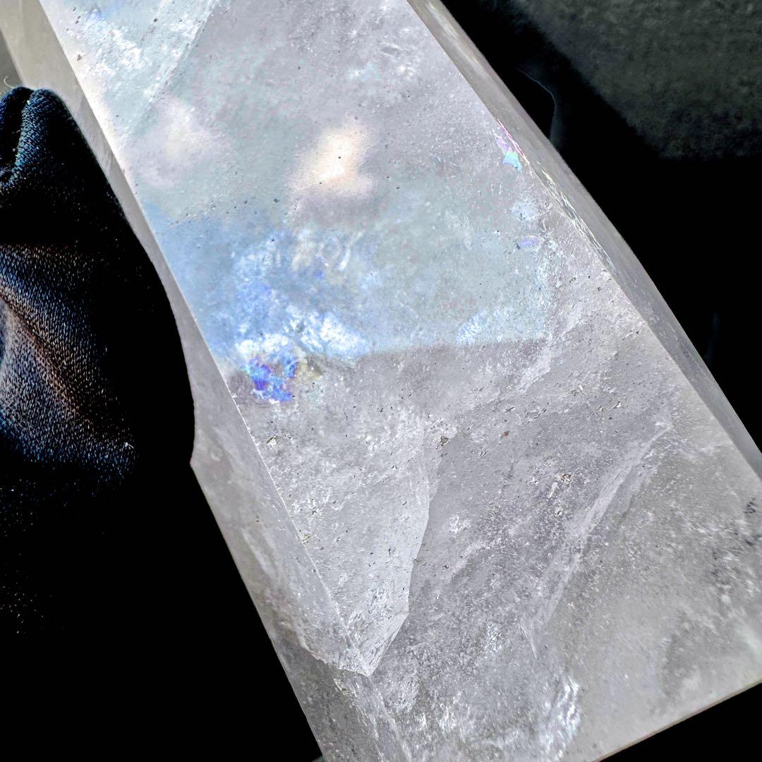 高品質❗️浄化 超強いパワーアゼツライト☆レインボーヒマラヤクラスターA1499