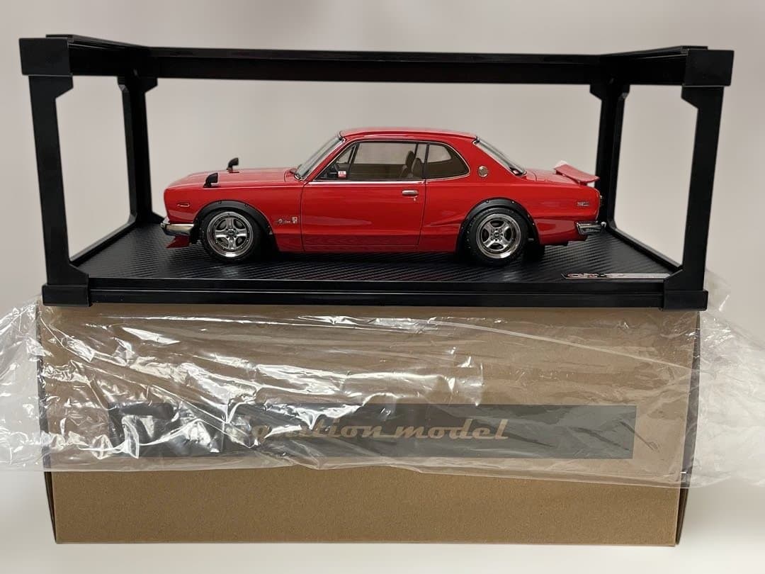 イグニッションモデル スカイライン 2000 GT-R レッド 3238