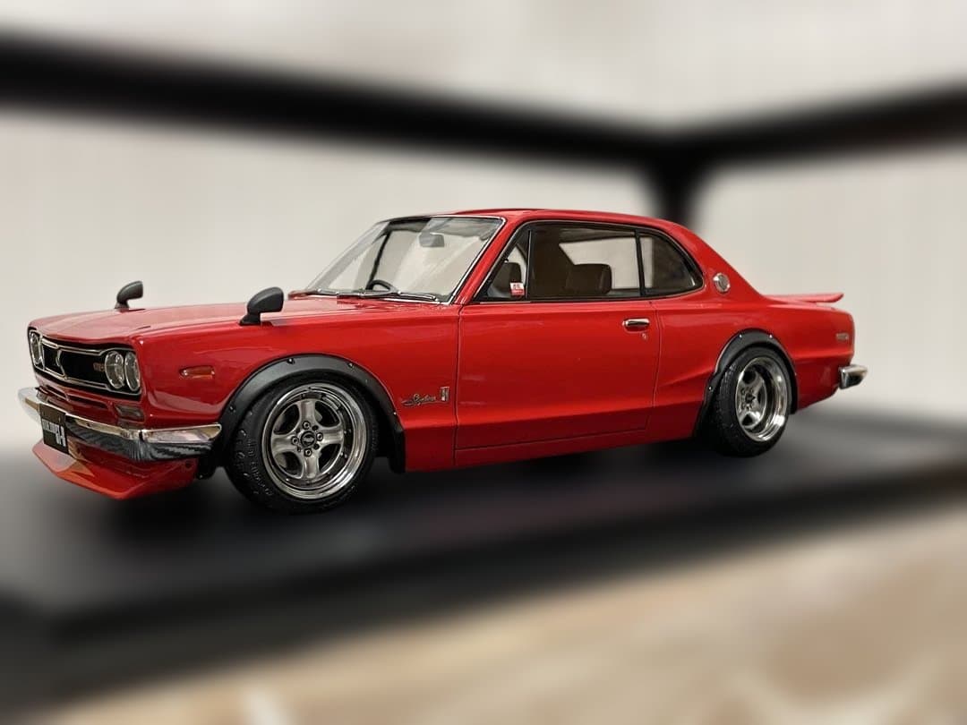 イグニッションモデル スカイライン 2000 GT-R レッド 3238