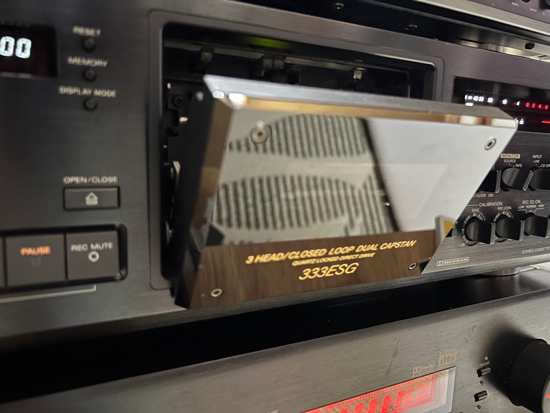 最終値下げ！美品ソニーTC-K333ESGバブル全盛期熟成3ベッドカセットデッキ