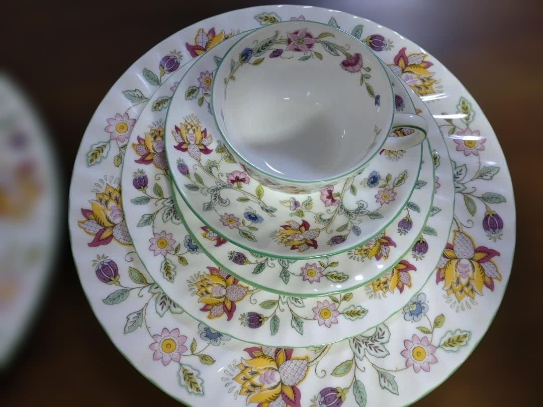 MINTONティーカップ、プレート、10点セット