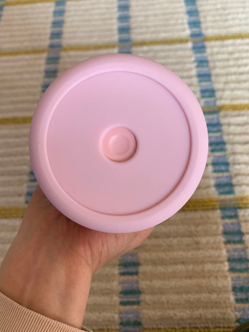 owala ピンク 水筒 ストロー　底カバー付き　710ml