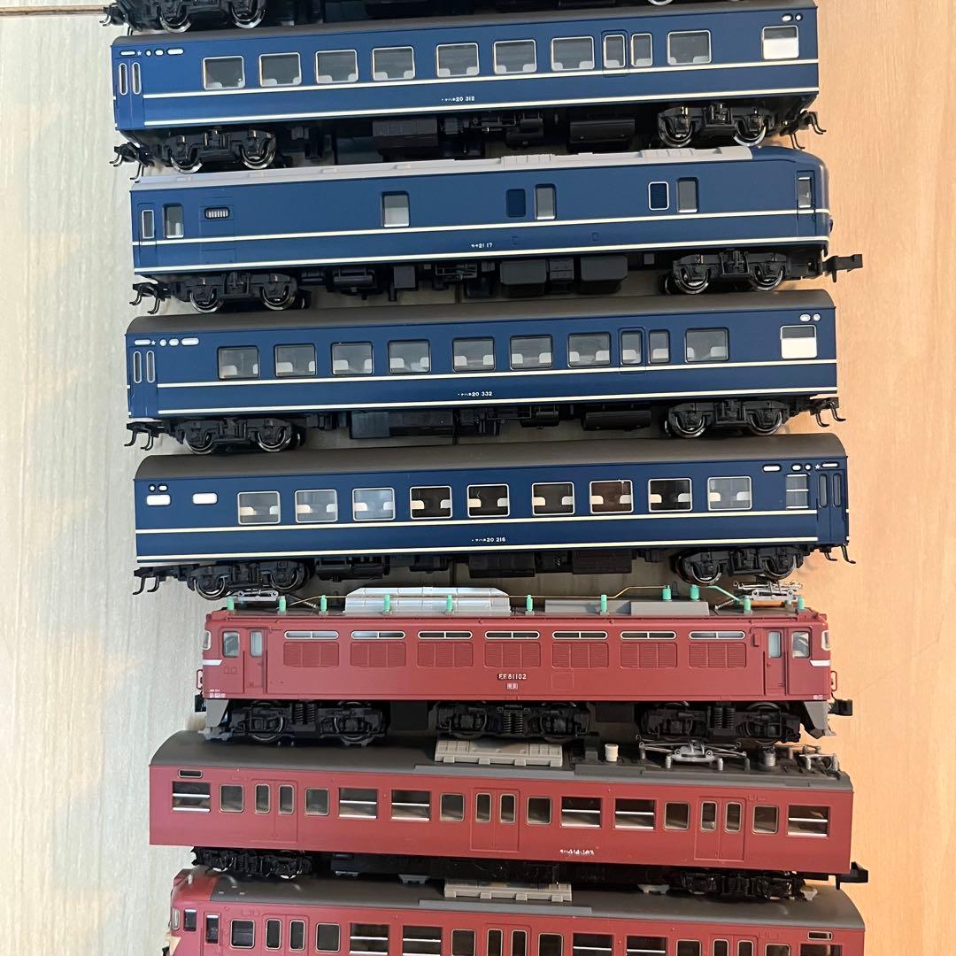 Nゲージ鉄道模型セット 収納ケース付き