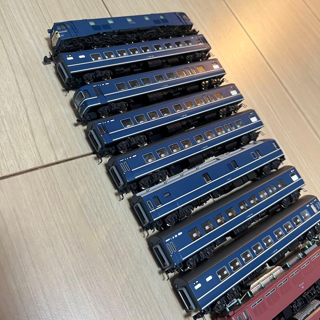 Nゲージ鉄道模型セット 収納ケース付き