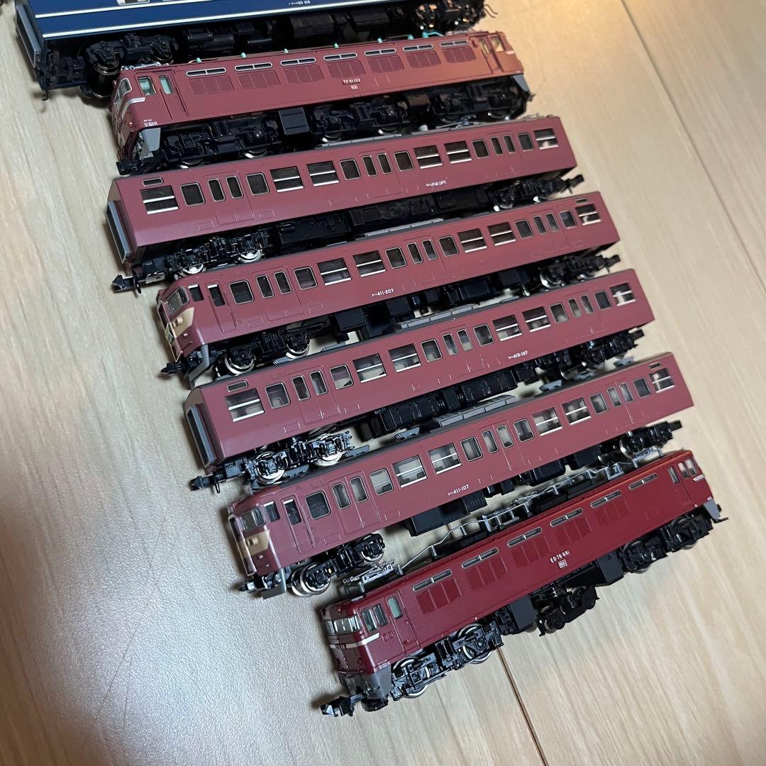 Nゲージ鉄道模型セット 収納ケース付き