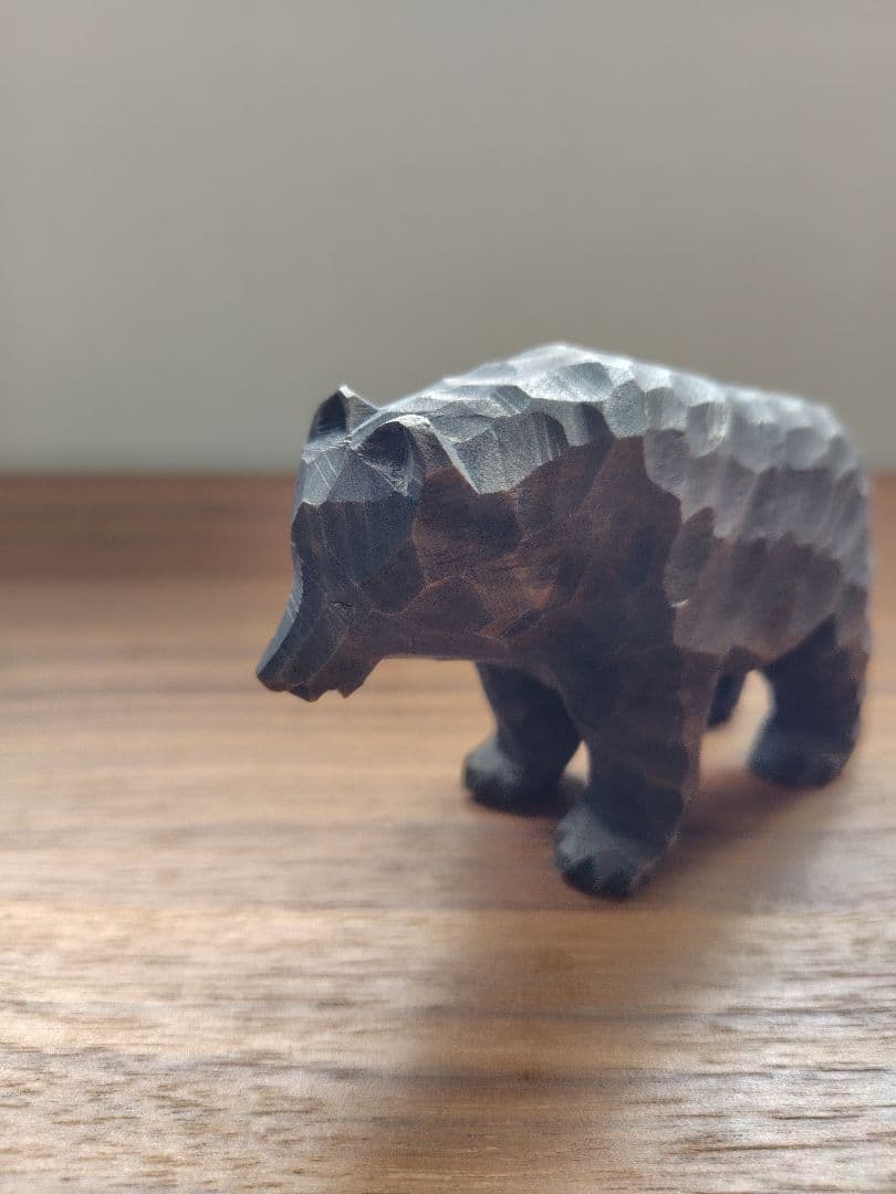 木彫り熊　ヨーロッパ