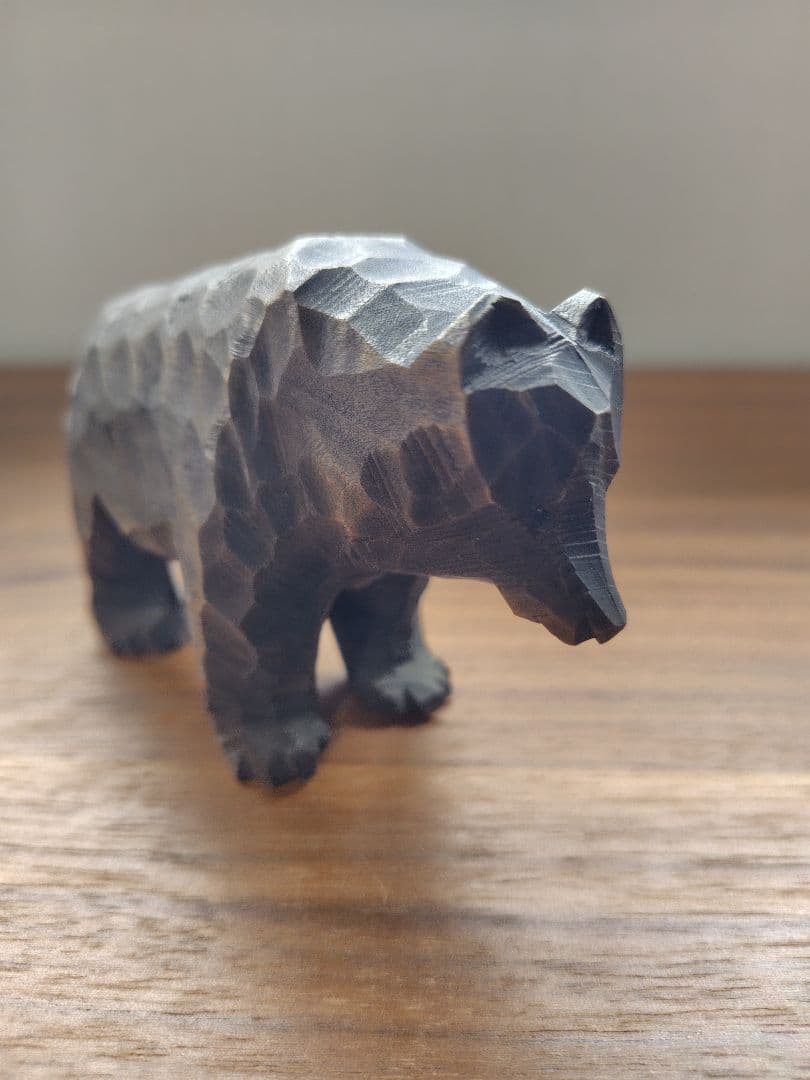 木彫り熊　ヨーロッパ