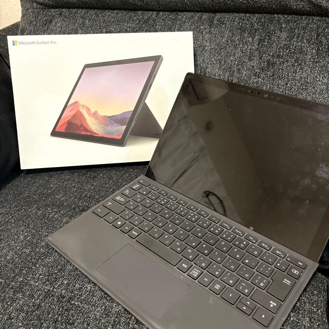 Surface pro7 i5/8gb/256gb動作確認済キーボード付WiFi