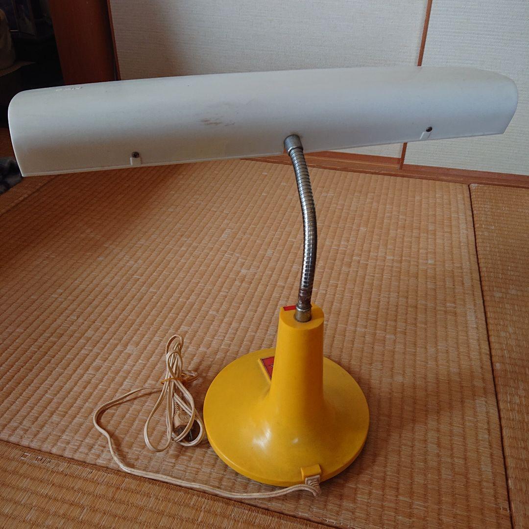 昭和レトロNEC製品電気スタンドイエロー
