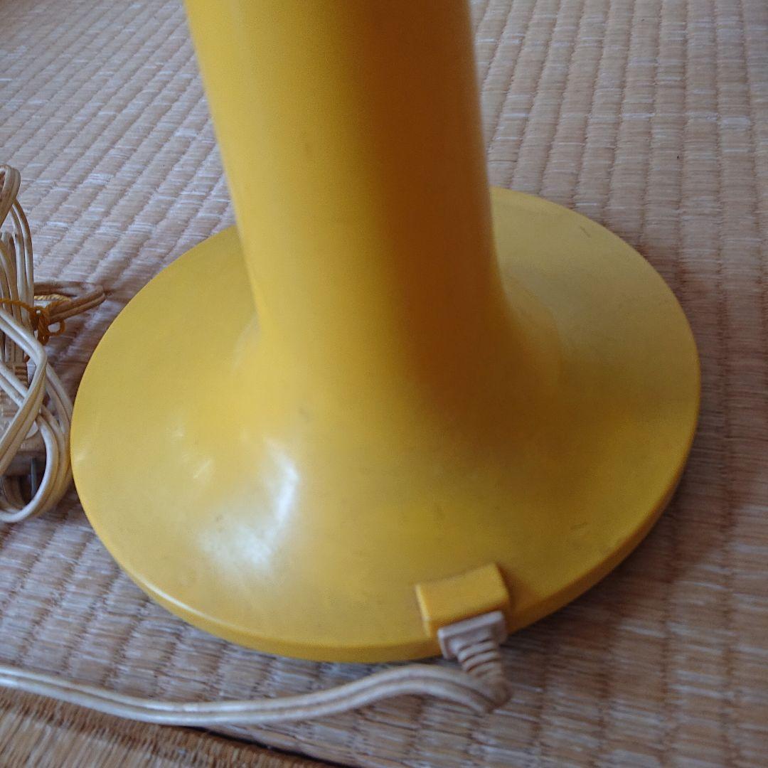 昭和レトロNEC製品電気スタンドイエロー