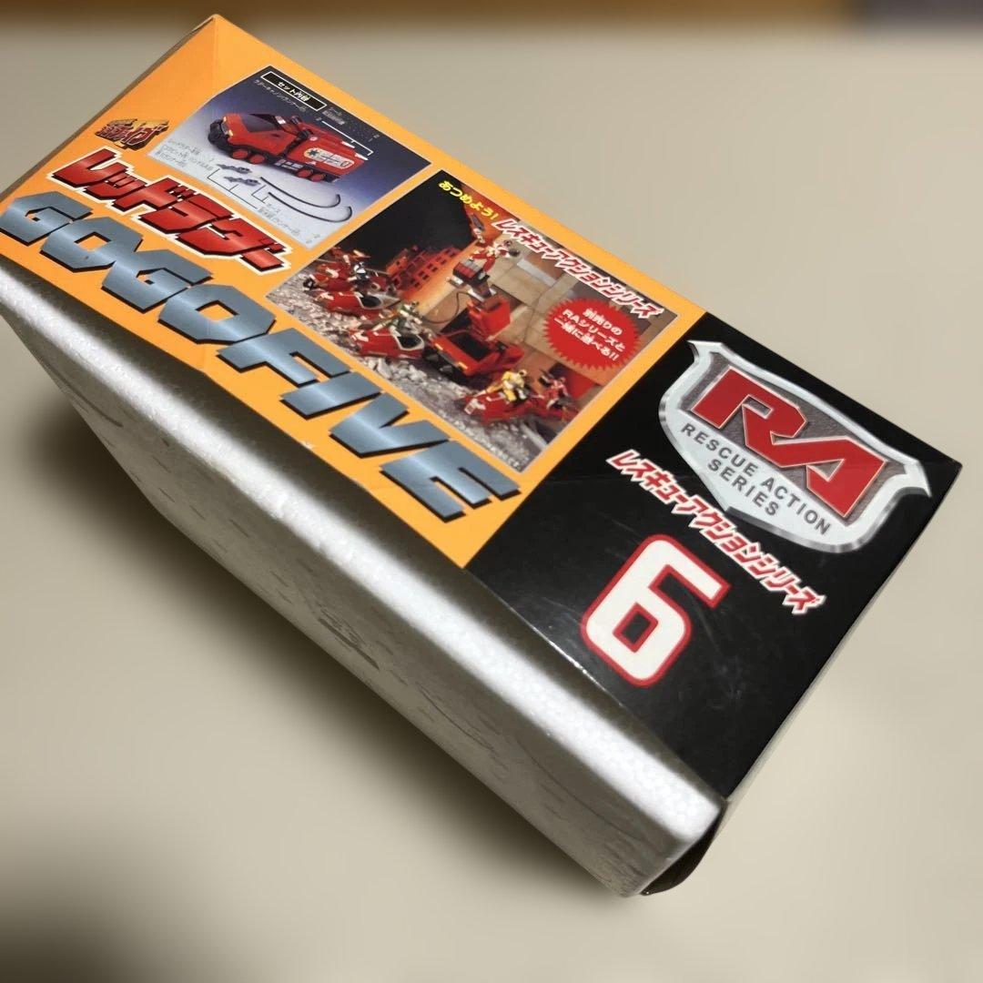 【美品】救急戦隊ゴーゴーファイブ　レッドラダー