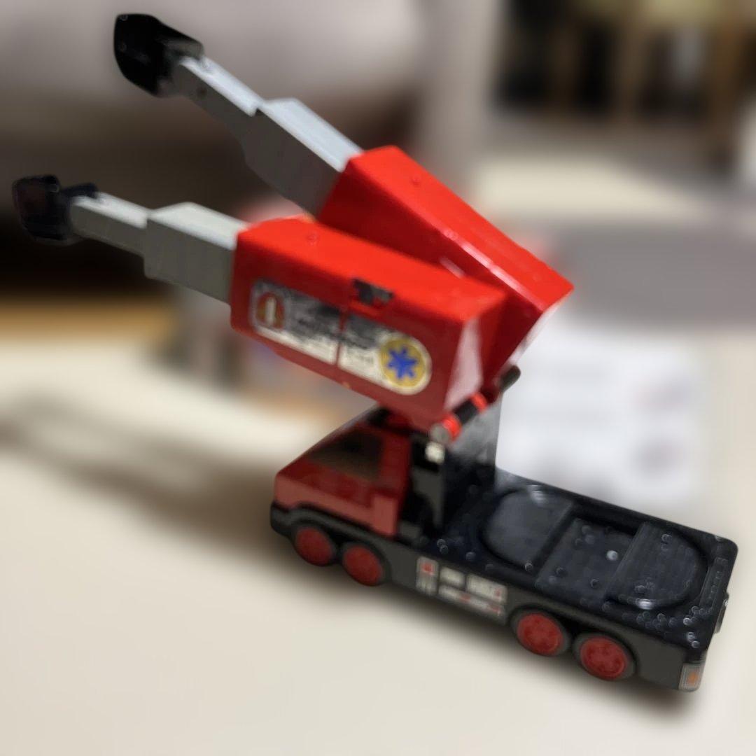 【美品】救急戦隊ゴーゴーファイブ　レッドラダー