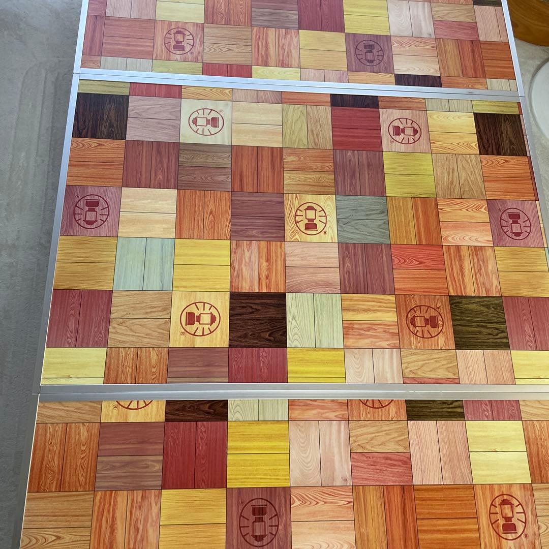 渡*男様 Coleman】ナチュラルモザイク リビングテーブル 140 プラス