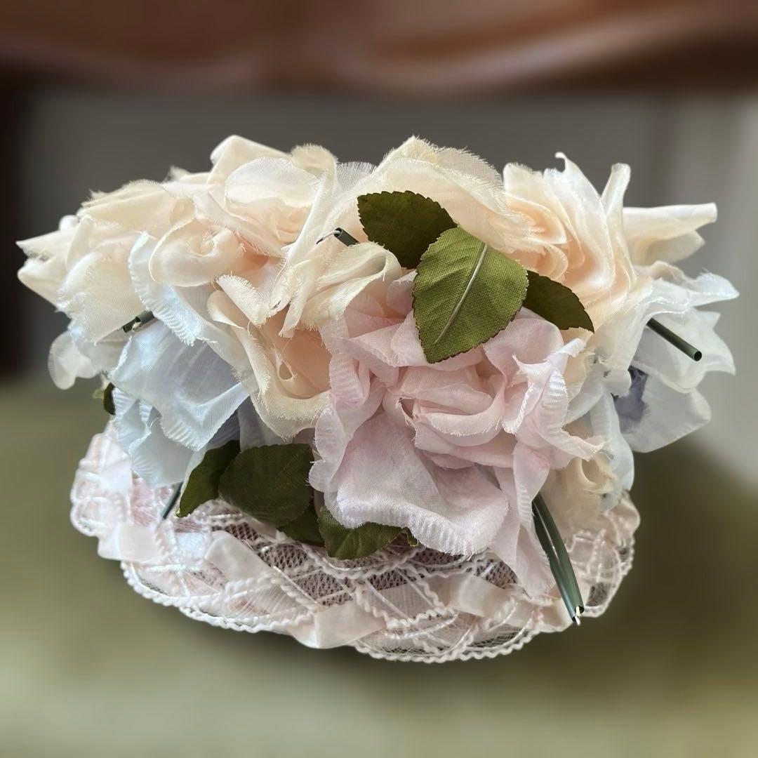 USA ユニオンメイド ヴィンテージ 帽子 ヘアーアクセサリー