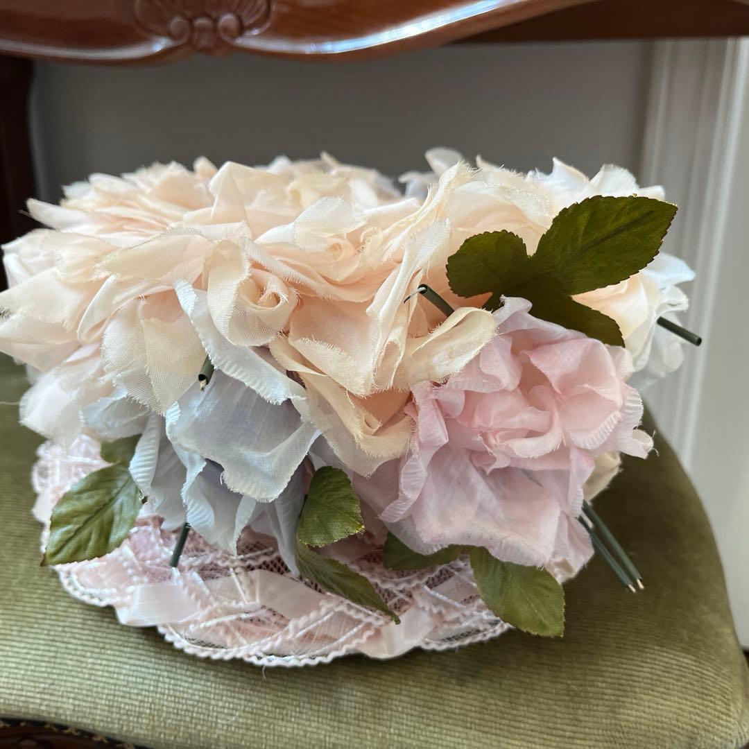 USA ユニオンメイド ヴィンテージ 帽子 ヘアーアクセサリー