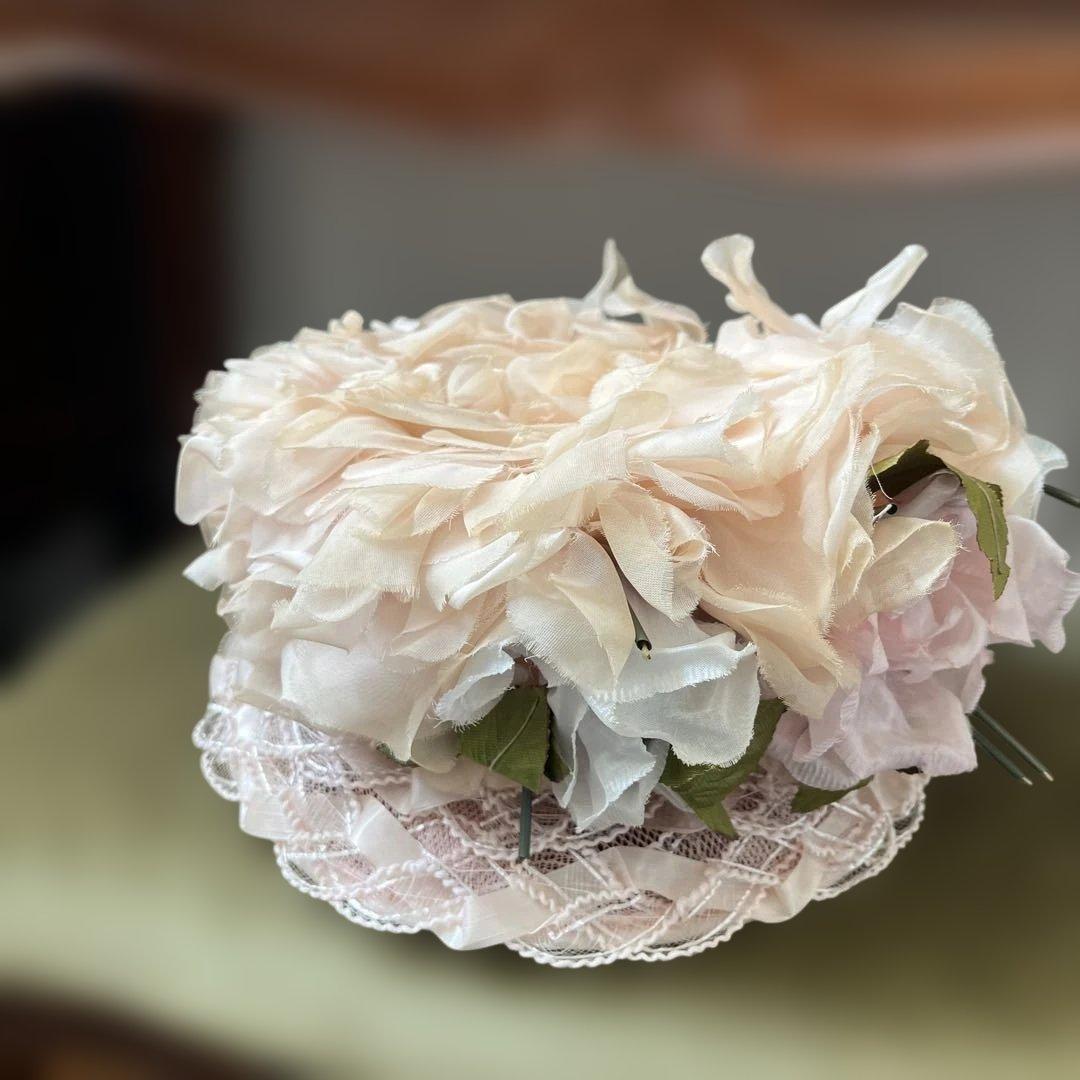 USA ユニオンメイド ヴィンテージ 帽子 ヘアーアクセサリー