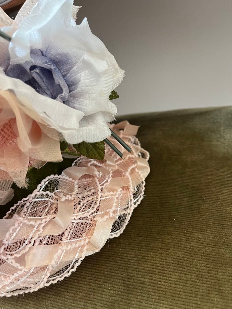 USA ユニオンメイド ヴィンテージ 帽子 ヘアーアクセサリー