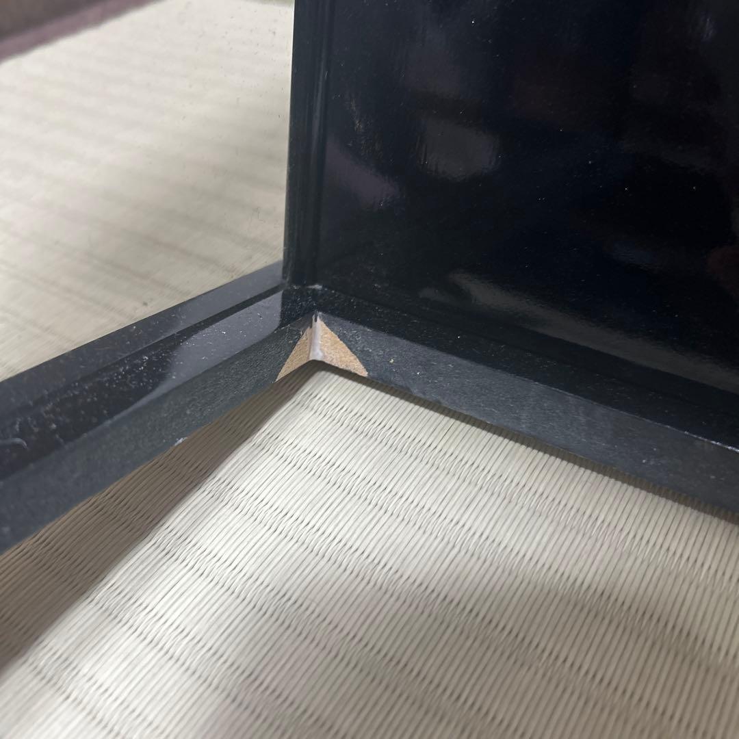 雛人形セット 平安春峰作　和風ランプガラスケース付き