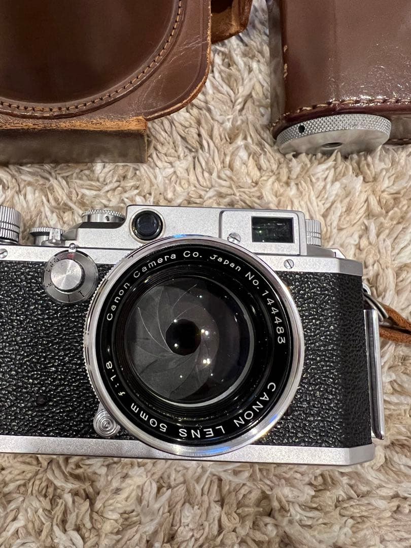 【ジャンク品】Canon 35mm Ⅳsb 改　50mm F1.8レンズ付き