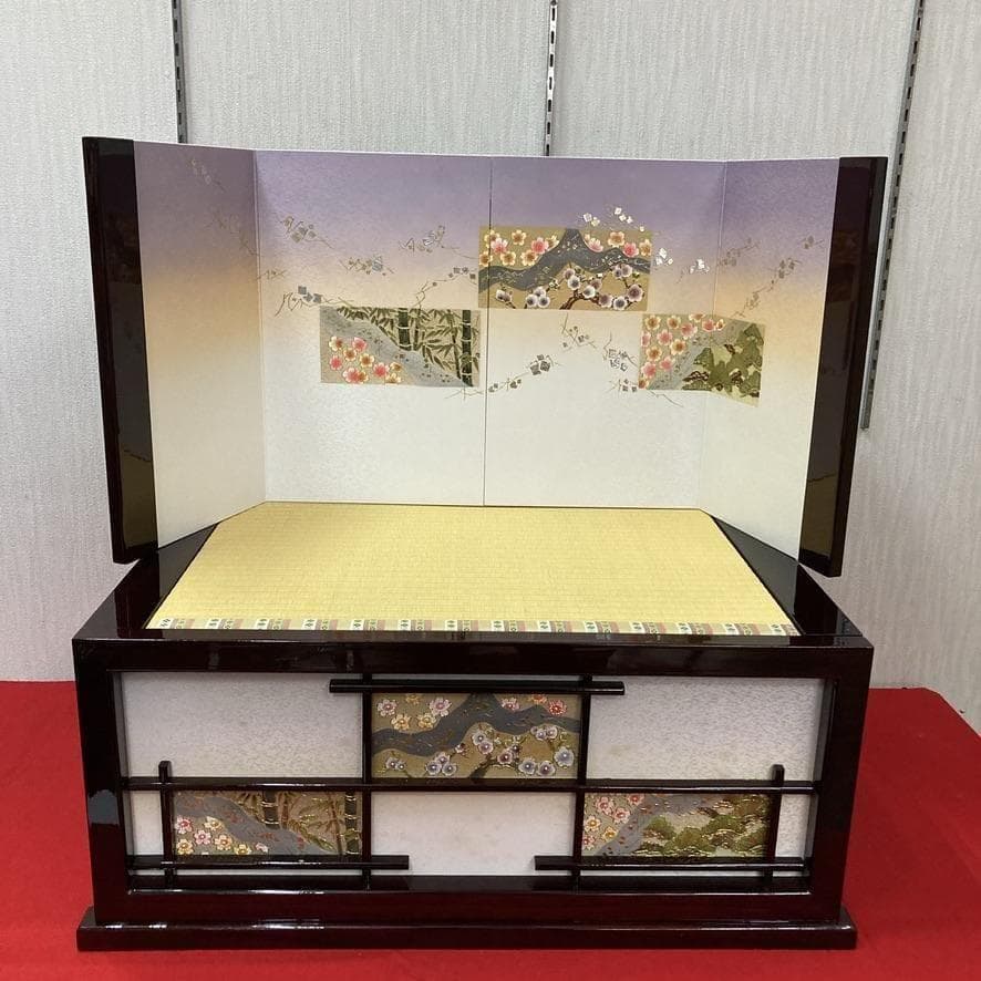 G1 雛人形26−3　収納用台屏風のみ　雛飾り台と屏風のみ　雛飾り台　雛祭り台