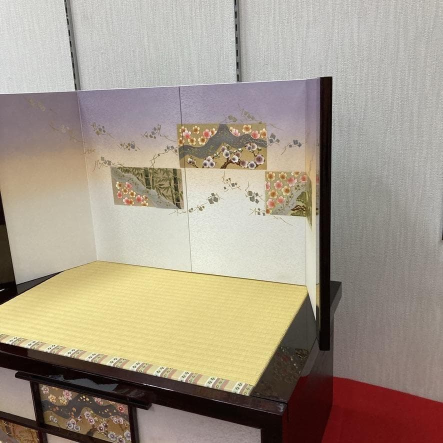 G1 雛人形26−3　収納用台屏風のみ　雛飾り台と屏風のみ　雛飾り台　雛祭り台