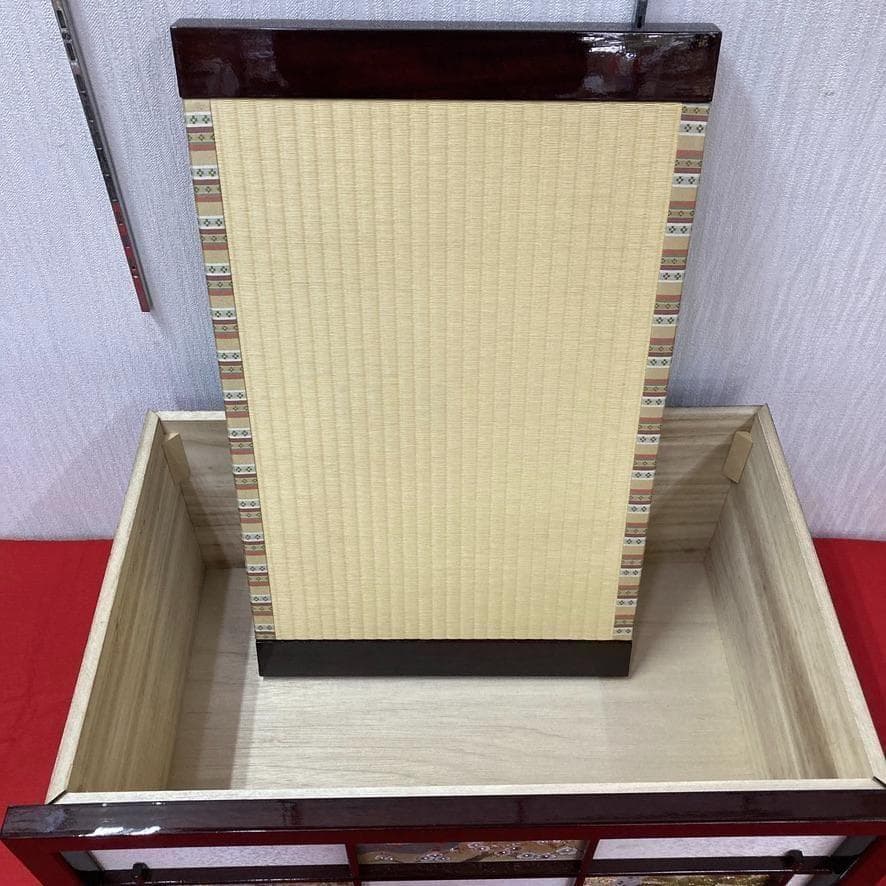 G1 雛人形26−3　収納用台屏風のみ　雛飾り台と屏風のみ　雛飾り台　雛祭り台